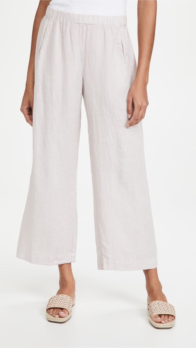 Velvet Lola Linen Wide Leg Pants - XS